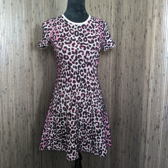 Milly Minis | Dresses | Milly Mini Leopard Print Fit And Flare Dress 4 |  Poshmark